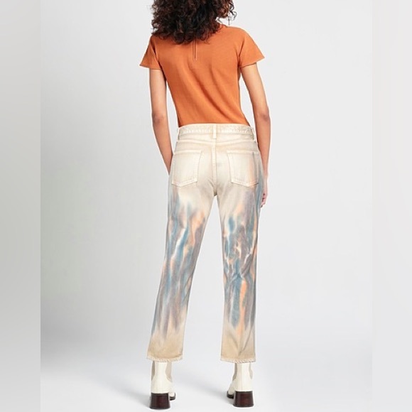 John Elliott - Straight Leg Crop Jean volcano dye size 27 NWT - Picture 9 of 9